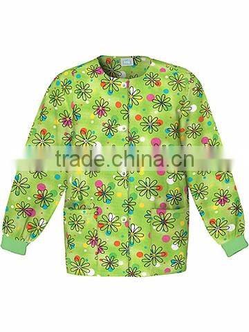 Wholesale Custom Printing Medical/Hospital Scrubs Jackets Top