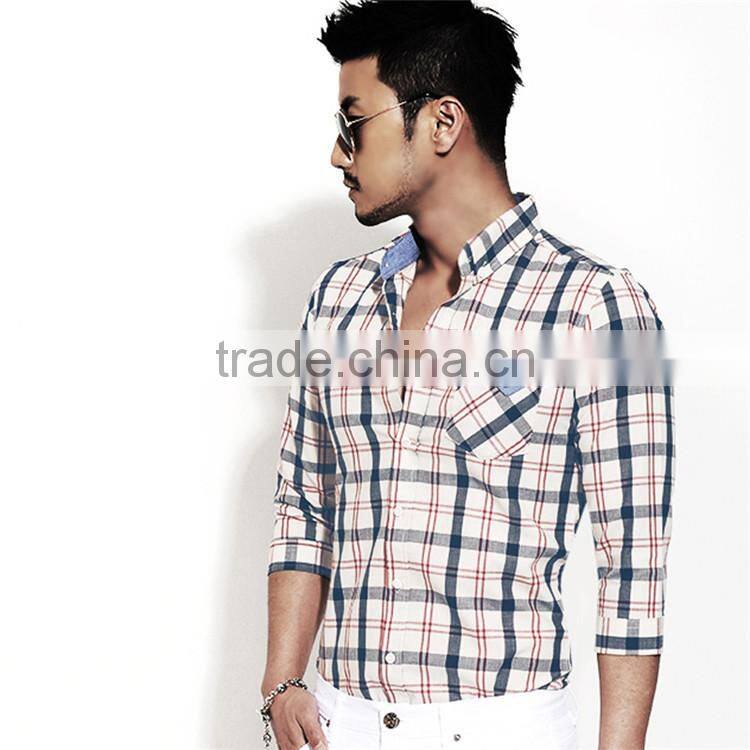 china wholesale latest casual black white polka dot shirt