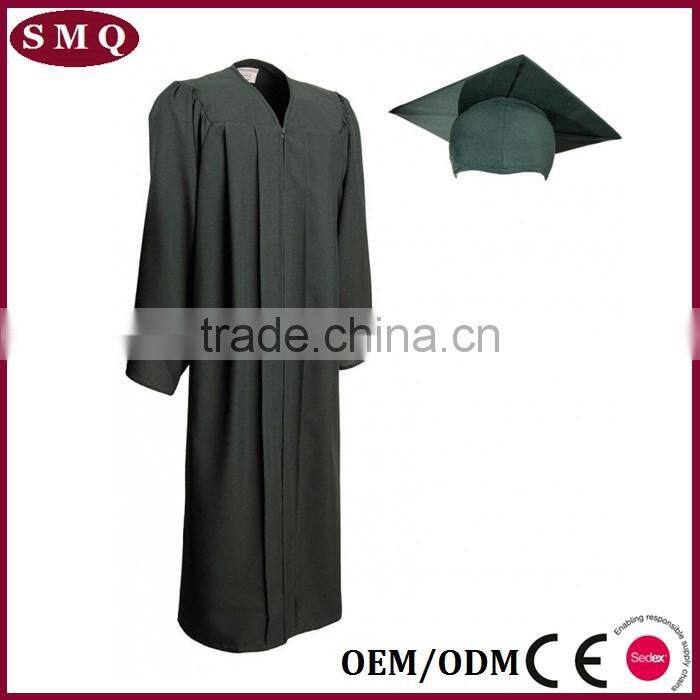 Red Good quality university graduation gown Wholesale