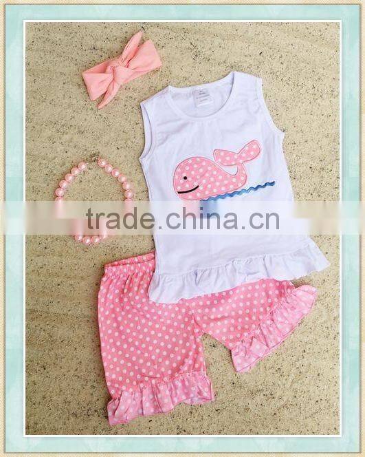 wholesale hot sale summer children clothing pink happy rabbit baby short sleeve t-shirt