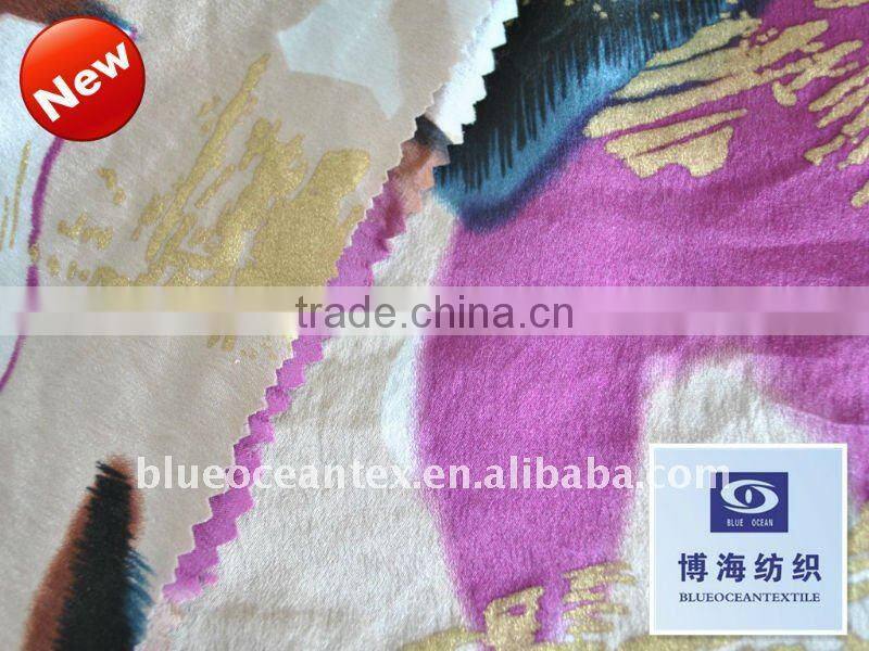 2014 hot sale cheap 100%cotton satin bed sheet fabric in Huzhou new products on market