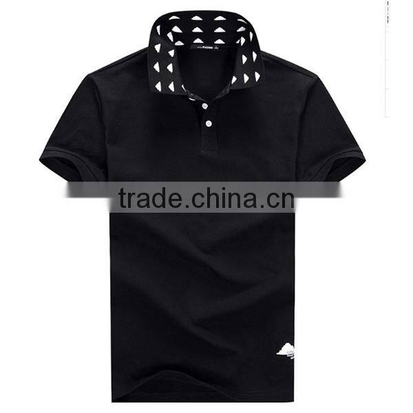 Wholesale fishing shirts black polo shirts design