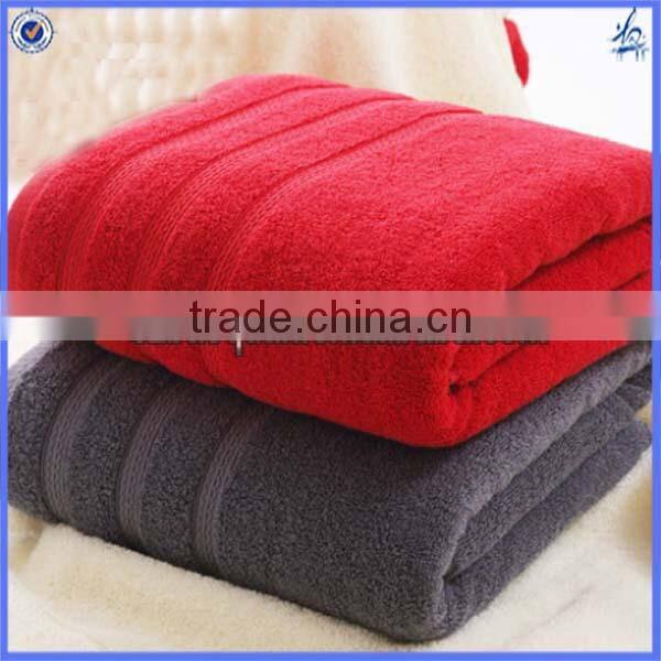 2015 wholesale hot sale thick 100% cotton bath towel for hotel