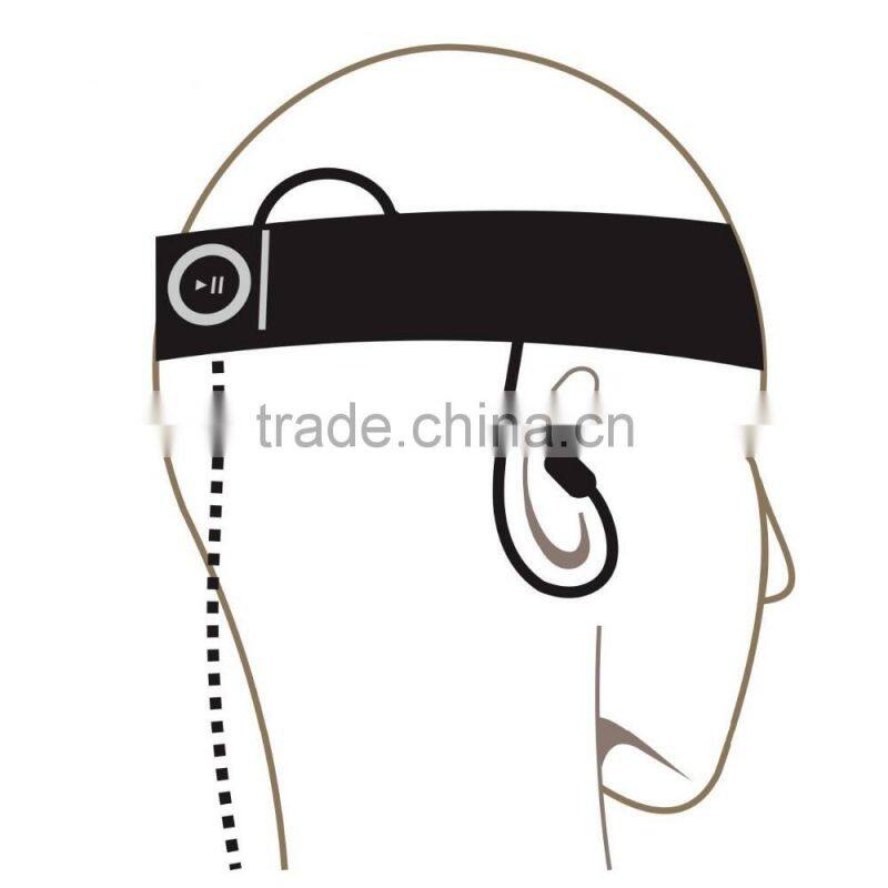 sport neoprene/rubber headband,moisture and sweat releasing fashion sweatband