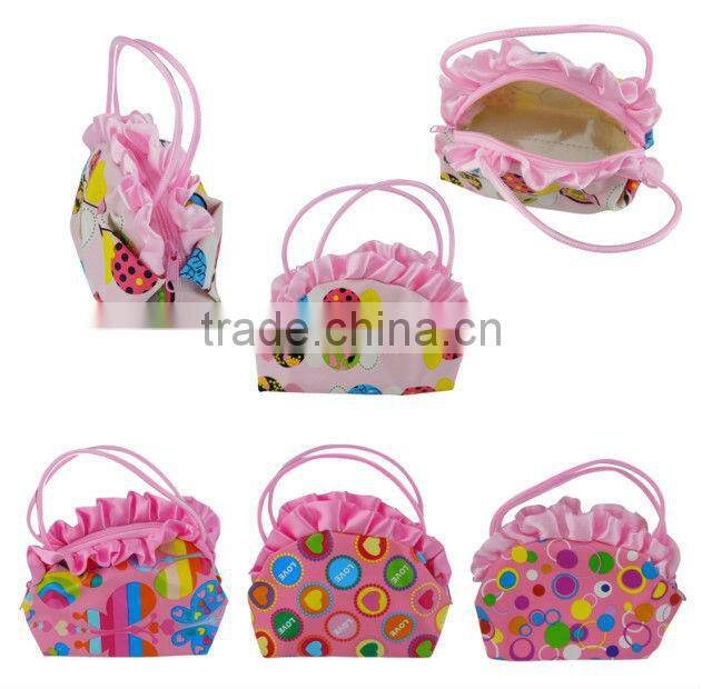 Canvas Promotional Cosmetic Bag,Fashion Makeup Beauty Bags Wholesale