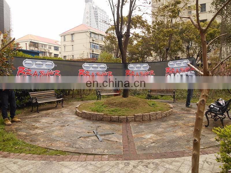 Outdoor or indoor digital printing advertising flag and banner