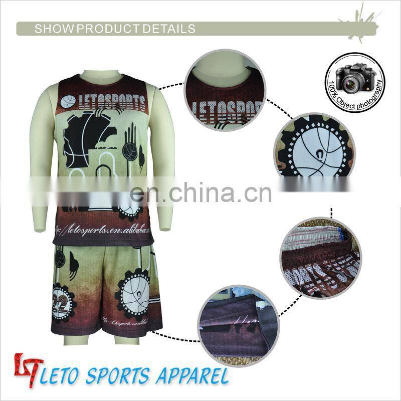 Latest popular sublimation european basketball jersey/ Plain basketball uniform wholesale