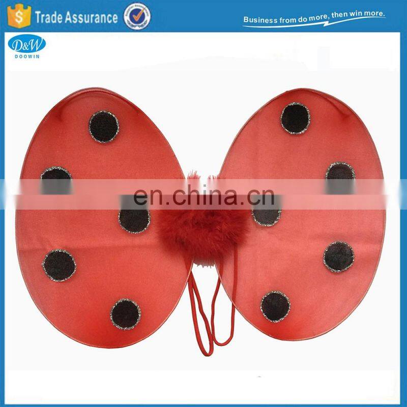 Fancy Halloween Costume Ladybug Fairy Wings
