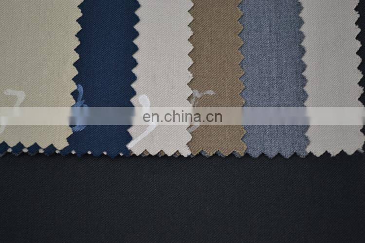 Fashion Polyester and Rayon Men suiting fabric
