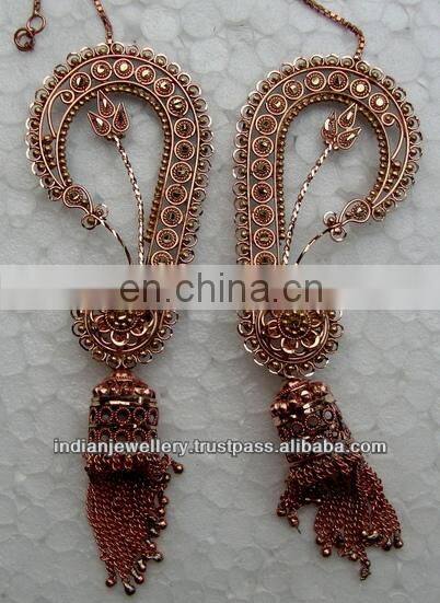 copper jewellery earrings manufacturer, copper jewelery earring exporter