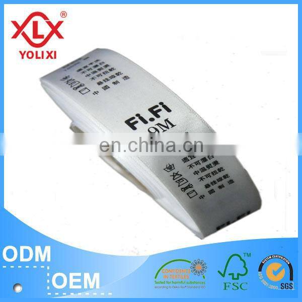 Printed roll clothing labels manufacturers