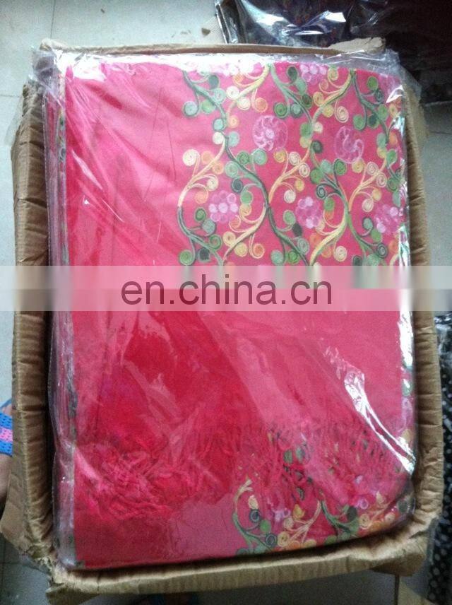 flower embroider scarf 1700*70cm lady's scarf woman shawl