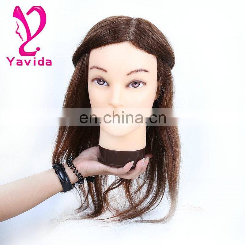 training head for hairdressers China manufacture custom mannequin head natural hair training head