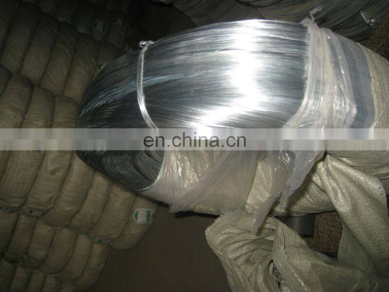 Bright BWG22 Hot Dipped Galvanized Iron Wire For Binding
