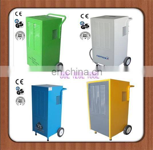 Industrial Dehumidifier Brand Compressor LED Display Handpush Dehumidifiers 55L with CE/ROHS/GS by TUV approved.