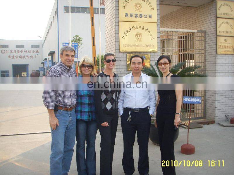 Welded Steel Low Pressure Big Storage 50Kg Lpg Tank/118L Refillable Log Gas Cylinder With Certification