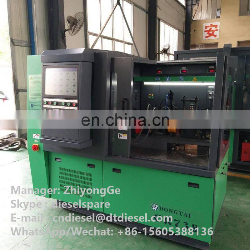 CR738 Multifunction diesel common rail injector pump test bench