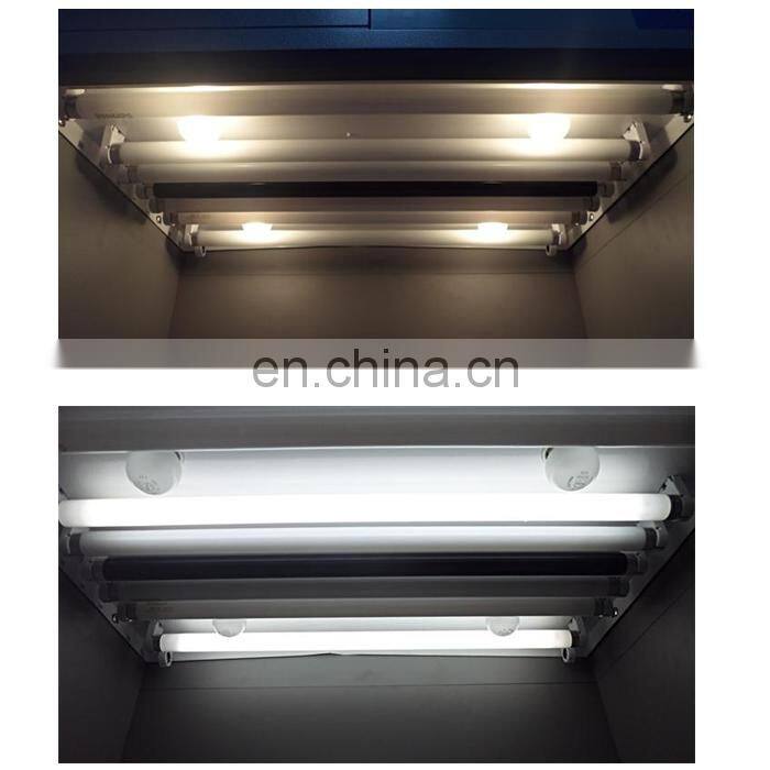ZONHOW 4 Lamps Color Matching Light Box TextiLe Color Matching Chamber Light Box for Inspection