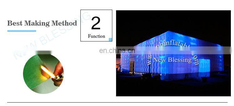 Hot-sale giant customized size inflatable outdoor event bar tent