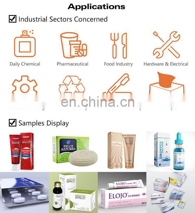 paper box packaging machine hot glue sealing machine