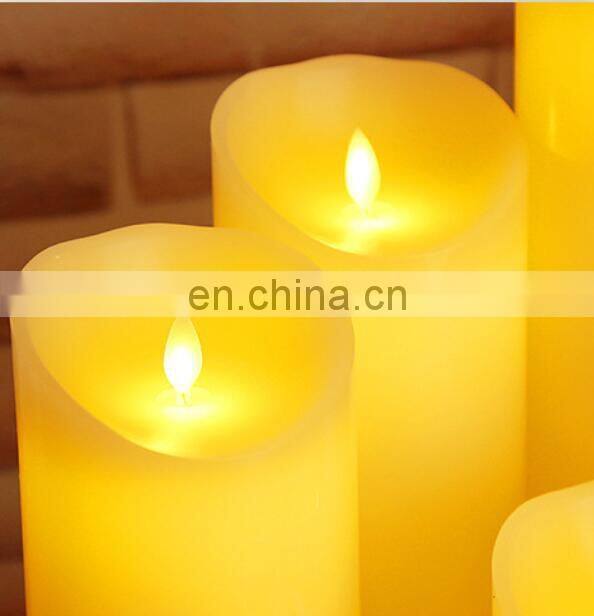 2020 Europe stylish hot seller amazon Battery Led Light glass dinner decoration swirling glitter candle holder