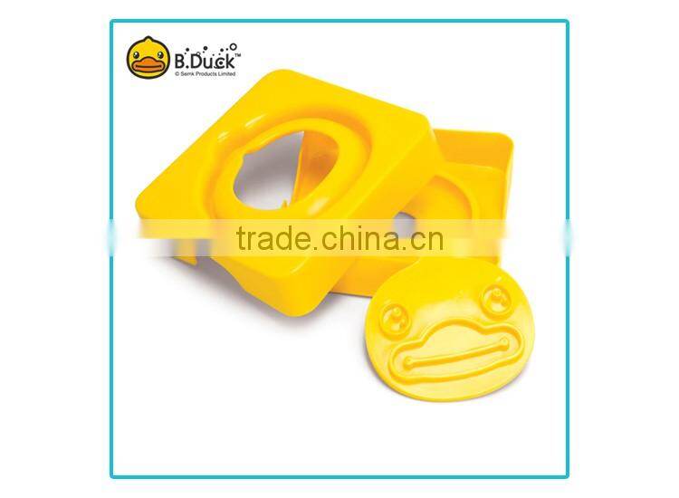 B.Duck Novelty plastic pp material sandwich maker mould
