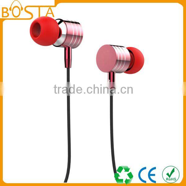 Full light 3.5mm Connectors and In-Ear glowing LED metal stylish fashion earbuds