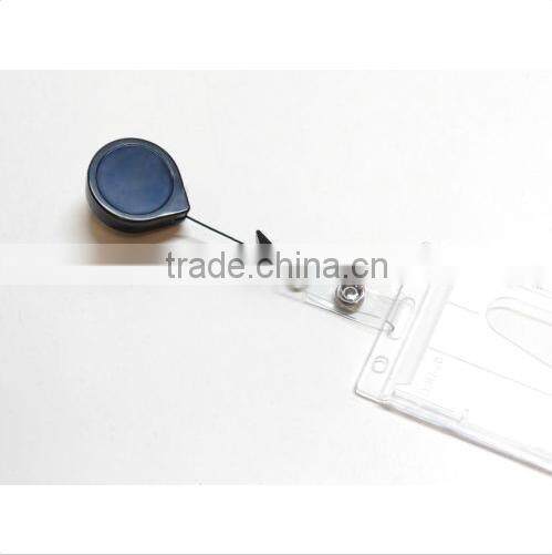 Twist Retractable Badge Holder ID Card Holder Reel with SWIVEL-BACK Alligator Clip