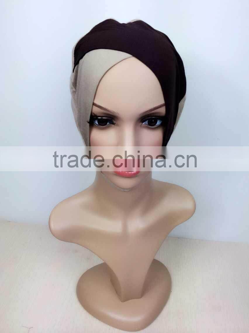 U079 fashion convenient Turban cotton muslim underscarfs