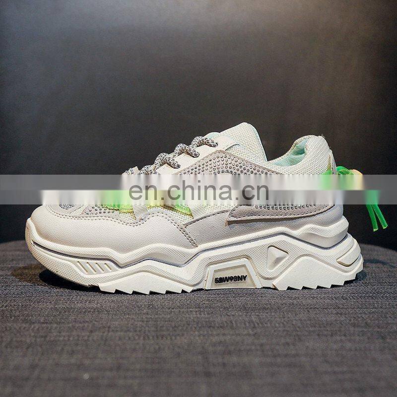 Factory Outlet Christmas 2021 New Products Luxury Fashion All-match Trend Ladies Casual Customized Outlet Fashion Sneakers