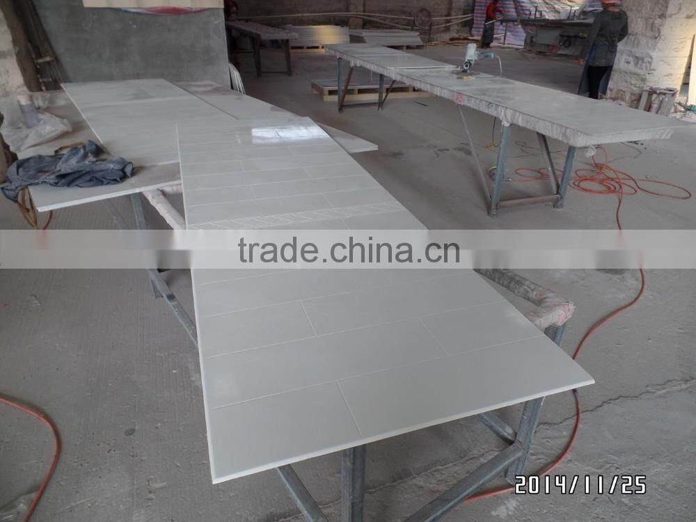 Classic Pattern Cultured Marble Shower Surround, Cast Marble Shower Panel