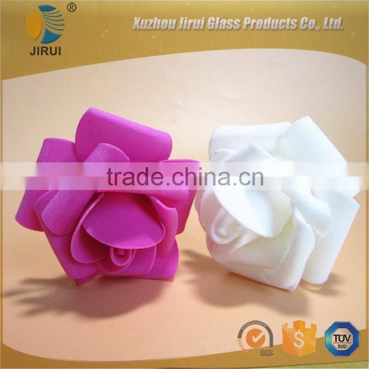 Rose sola flower with reed