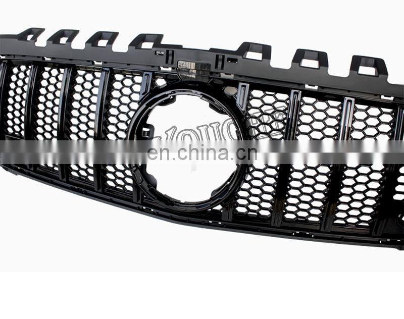 ABS front grille mesh hood for Mercedes Benz A class W177 2018+