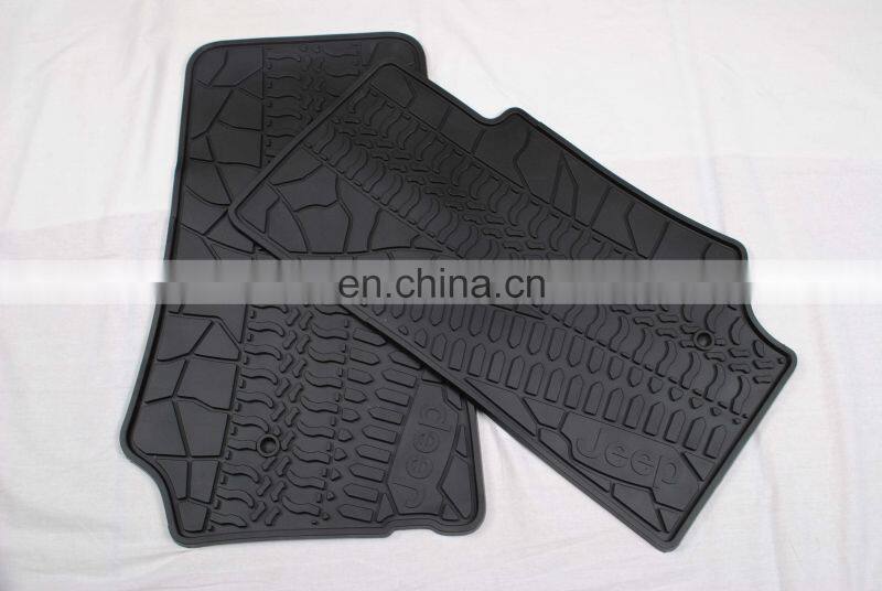 J170 jk 4x4 plastic floor foot mat Foot pad FOR JEEP FOR Wrangler JK 2007-2017 LANTSUN