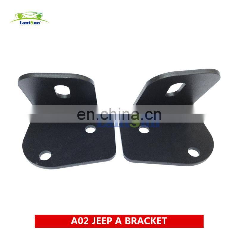 A02 JK bracket FOR JEEP FOR Wrangler JK 07-17 Installed on the A-pillar screw position install all kinds of small LED LANTSUN