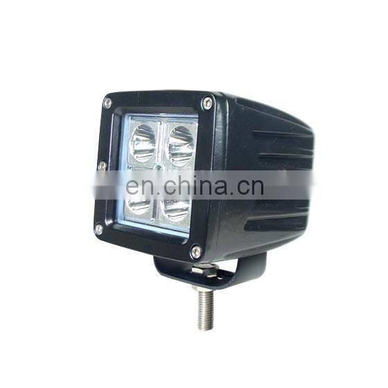 12w led work light car lamps IP68 led driving light 10-30V LED813W