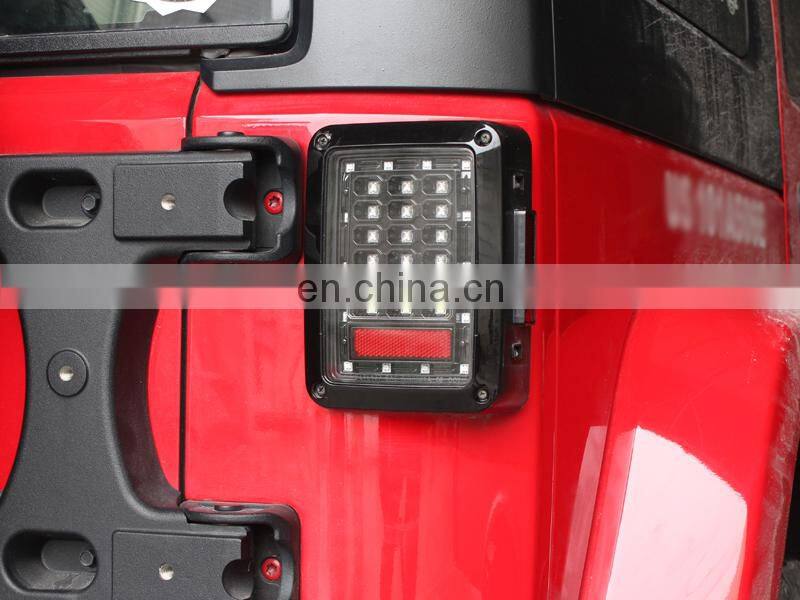 European Version Taillight for Jeep Wrangler 07+ 4x4 Accessories Maiker Manufacturer Modified Taillights