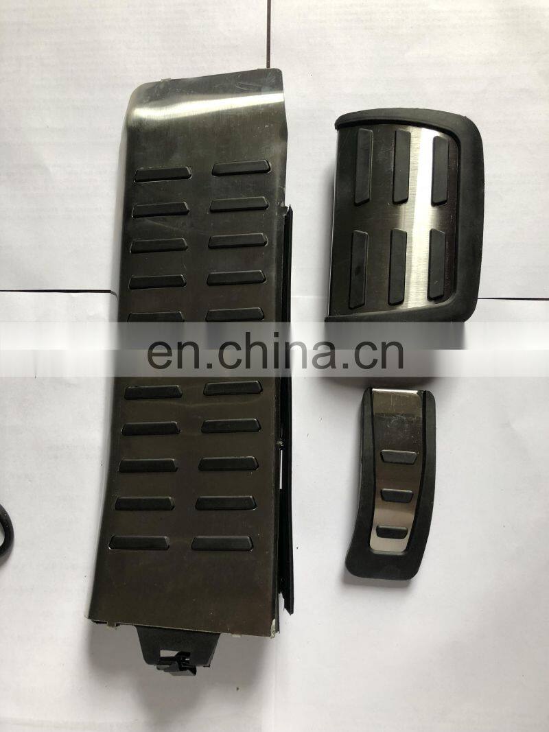 Auto Car Pedal Accelerator Brake Foot Rest Non-Slip Pedal Pad For Audi A4 2008-2012