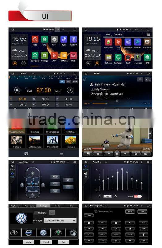 ANDROID 4.4 DOUBLE DIN CAR AUDIO STEREA DVD PLAYER FOR FORD FOCUS FIESTA05-2007 CAR GPS,WIFI,BLUETOOTH,1080P Video Playback,3G O