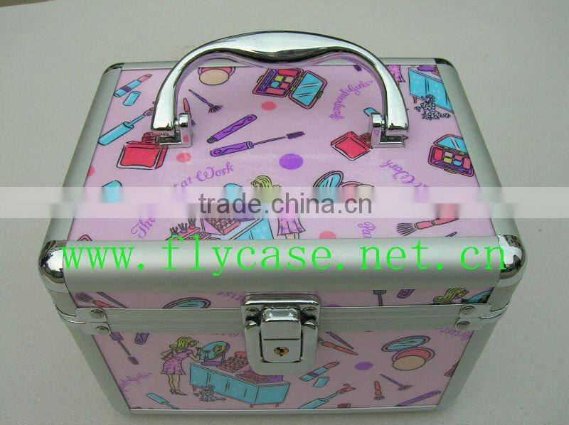2013 new design aluminium Tattoo Kit Case , cosmetics case with plate inside and compartments size :370*230*270MM