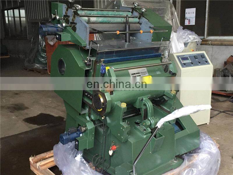 TYMB930/750/1040/1100 Gift Paper Box Sheet Golden Silver Flat bed Foil Hot Stamping and Die Cutting Creasing Machine