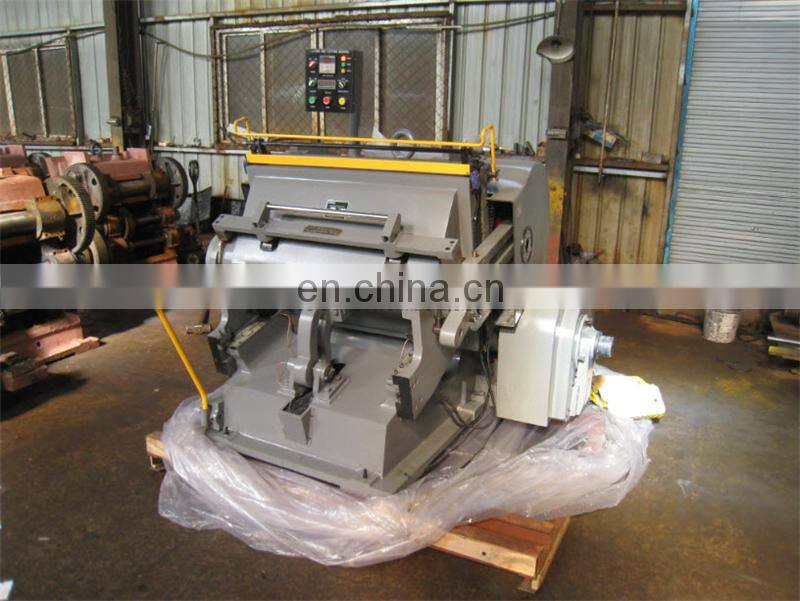 ML1100 Heavy duty Manual corrugated Flatbed cardboard die cutter creasing, handtag paper die cutting machine