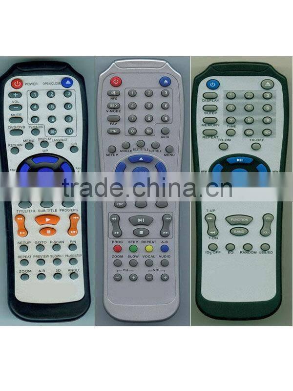 common model thin case IR TV remote control for Middle-East, EU, Africa, South America market