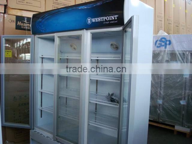 Vertical visicooler showcase chiller for sale