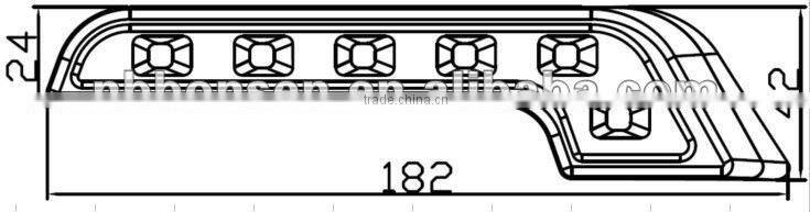 2012 new 6w led daytime running light cruze drl