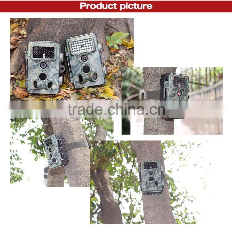 Outdoor Hunting Thermal Vision Camera With 42pcs 940nm infrared Trail Camera IP 54 Protected