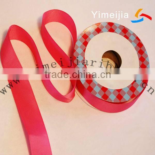 no shrinkage polyester grosgrain ribbon