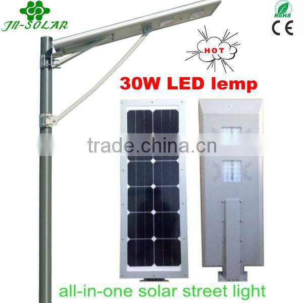 10-60W LED lamp all in one solar street/garden light