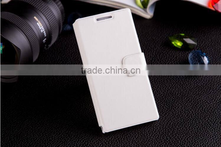 high quality For huawei honor 6 case flip leather