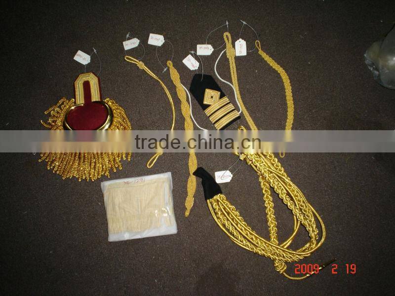Rank Mark Shoulder Cuff Trimming Uniform